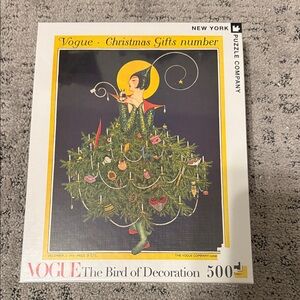 Vogue New York Puzzle Company ‘The Bird of Decoration ’ 500 Piece Puzzle
